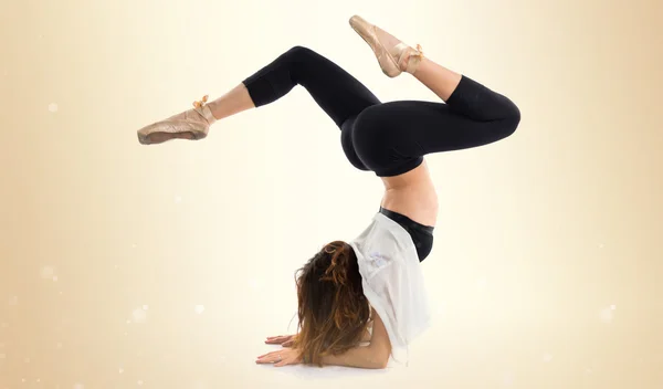 Young cute woman posing in studio — Stock Photo, Image