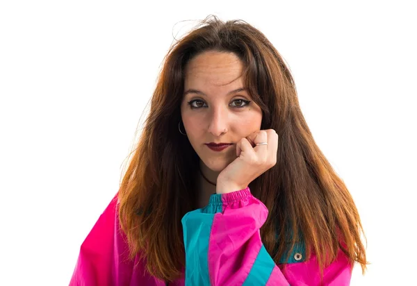 Model woman in studio — Stock Photo, Image