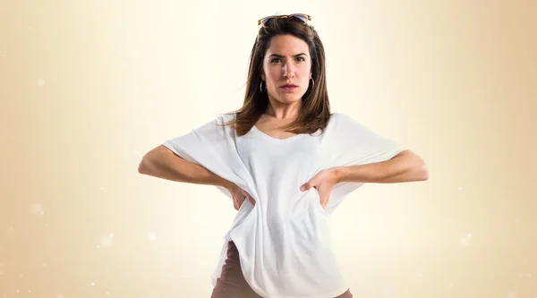 Femme modèle en studio — Photo