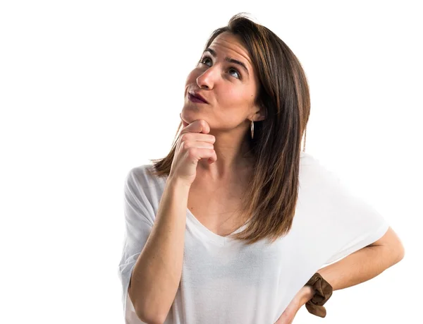 Young girl posing in studio — Stock Photo, Image