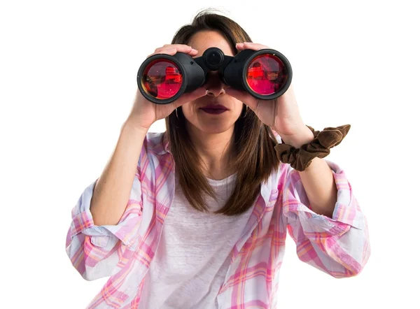 Young girl posing in studio — Stock Photo, Image