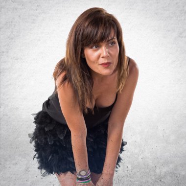 Güzel model kadın Studio