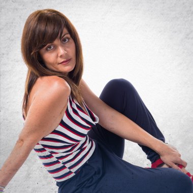 Güzel model kadın Studio