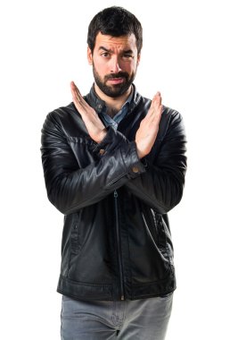 Hiçbir hareketi yapan erkek