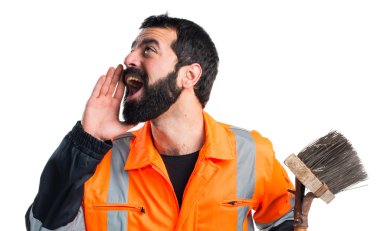 izole beyaz zemin üzerine