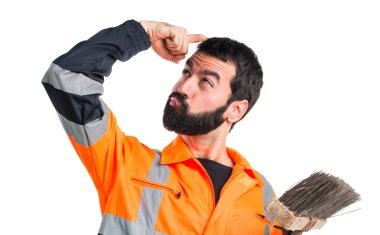 izole beyaz zemin üzerine