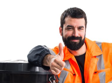 Başparmak ile çöp adam