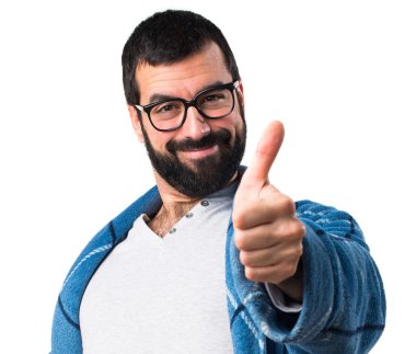 Sabahlık başparmak ile adam