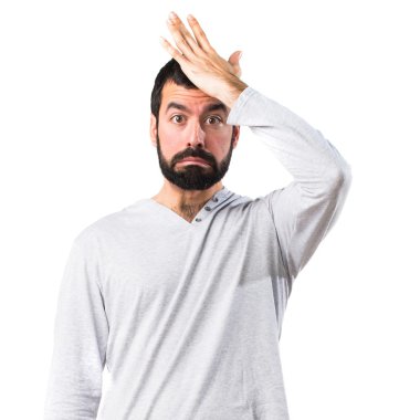 Adam şüpheleri pijama