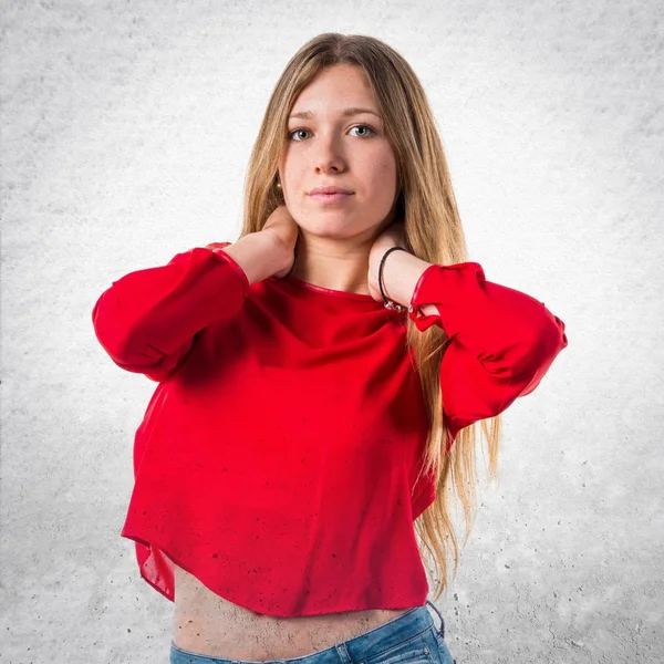 Femme modèle en studio — Photo