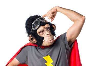 Süper kahraman maymun adam şüpheleri