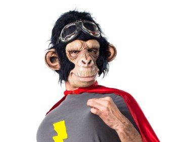 Maymun adam kendisiyle gurur