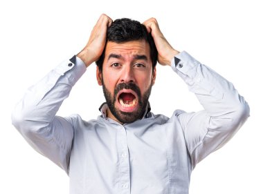 izole beyaz zemin üzerine