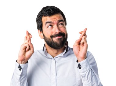 Adam parmaklarıyla geçiş