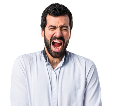 izole beyaz zemin üzerine