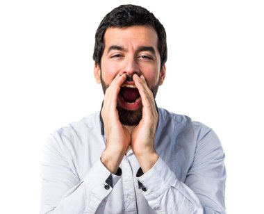 izole beyaz zemin üzerine