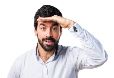 izole beyaz zemin üzerine