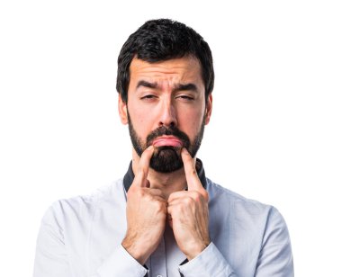 izole beyaz zemin üzerine