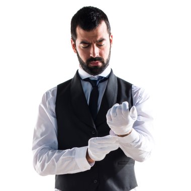 izole beyaz zemin üzerine