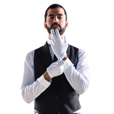 izole beyaz zemin üzerine