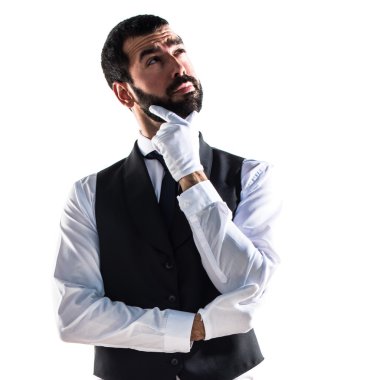 izole beyaz zemin üzerine