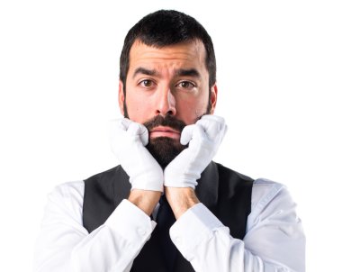 izole beyaz zemin üzerine