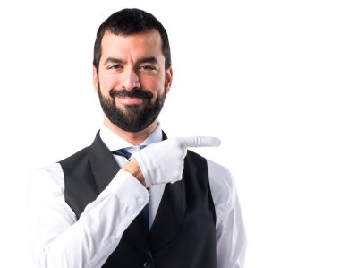 Lüks garson için lateral işaret