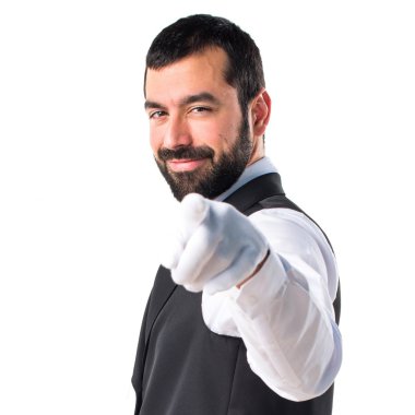 Lüks garson önüne işaret