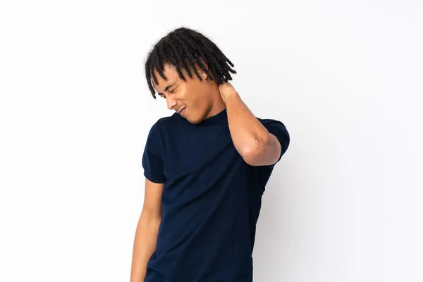 아프리카계 미국인 넥타이를 배경에 고립되어 — 스톡 사진