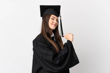 Genç Brezilyalı üniversite mezunu soyutlanmış beyaz bir geçmişi var gururlu ve kendinden memnun.