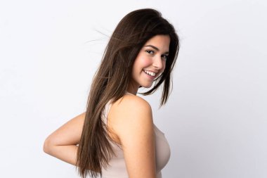 Tecrit edilmiş bir geçmişi olan Brezilyalı genç bir kız.