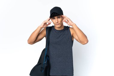 Sporla uğraşan Arjantinli genç adamın şüpheleri ve düşünceleri var.