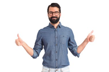 Yukarı adamla genç yenilikçi