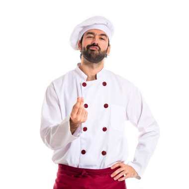 Şef İtalyan jest yapıyor