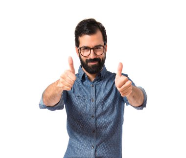 Yukarı adamla genç yenilikçi