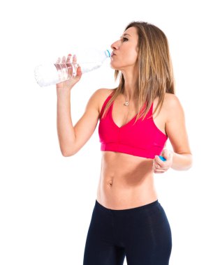 Spor kadın içme suyu