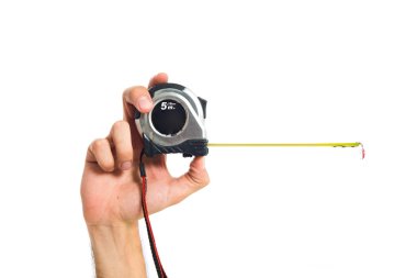 biçme makinesi izole beyaz arka plan üzerinde eğim