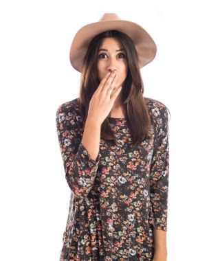 Kadının sürpriz bir jest yapması 