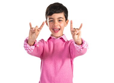 Çocuk yapma boynuz jest 