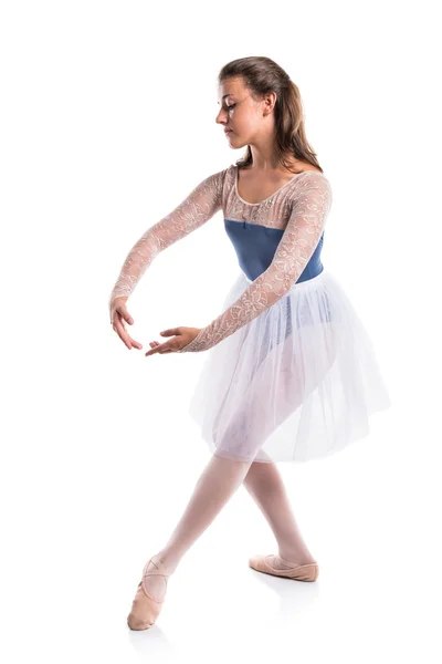 Bella ballerina di balletto ragazza — Foto Stock