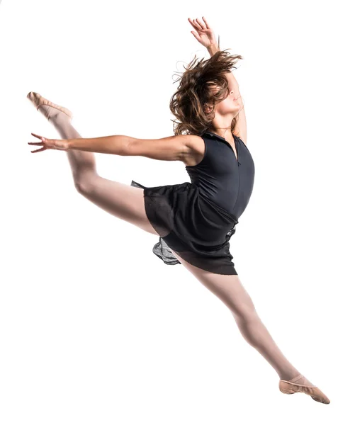 若いバレエ ダンサーの跳躍 — ストック写真