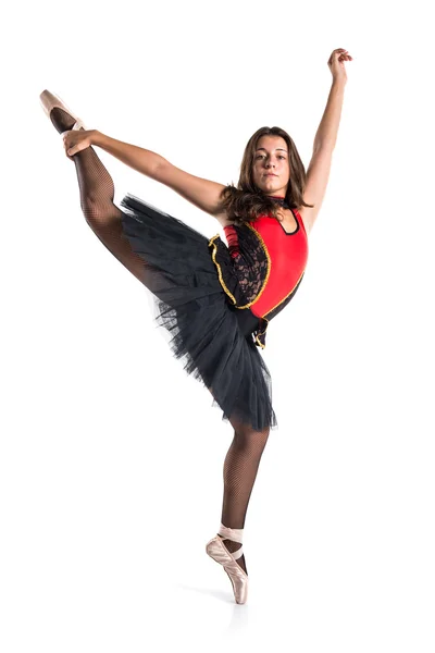 Joven bailarina de ballet con tutú — Foto de Stock