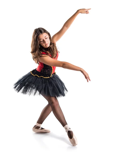 Junge Balletttänzerin mit Tutu — Stockfoto