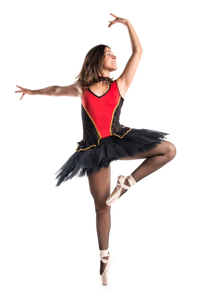 Балерина танцует — стоковое фото