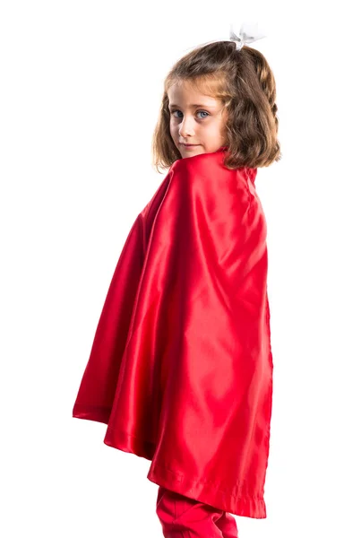 Ragazzo vestito da supereroe — Foto Stock