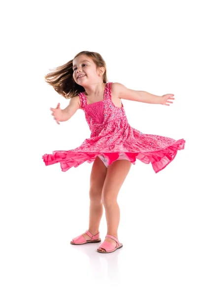 Girl dancing — Stock Photo, Image