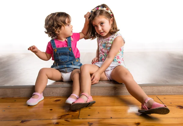 Sisters together — Stock Photo, Image