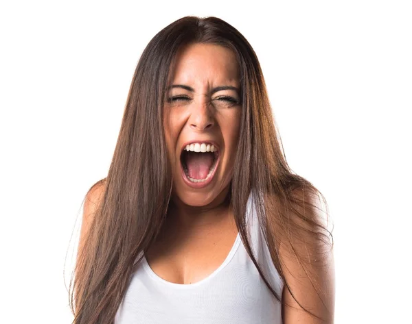 Frustrated woman — Stock Photo, Image