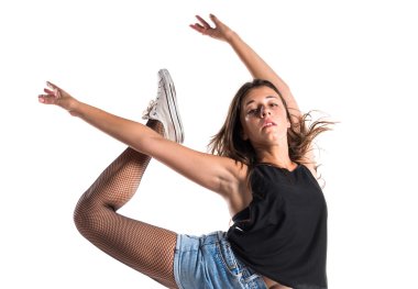 güzel kız dansçı