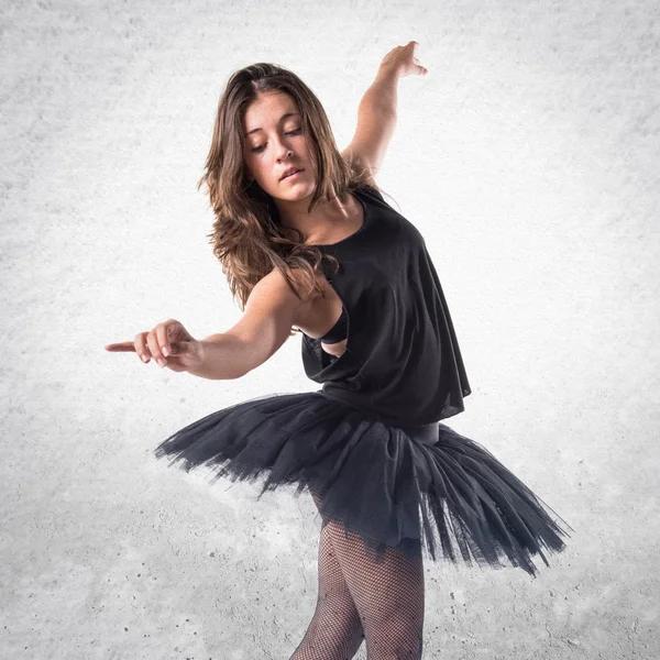 Vacker flicka ballerina dansare — Stockfoto